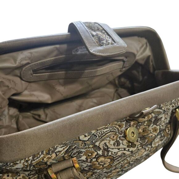 Valerie Barad Vintage Tapestry Needlepoint Bag NWT Frame Purse - Picture 8 of 8